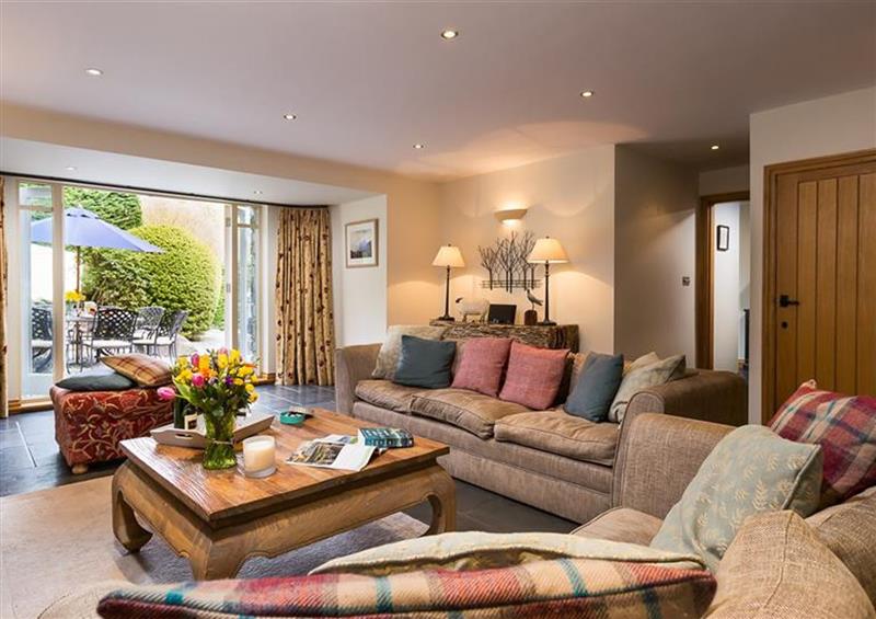 Relax in the living area at River Lodge, Ambleside
