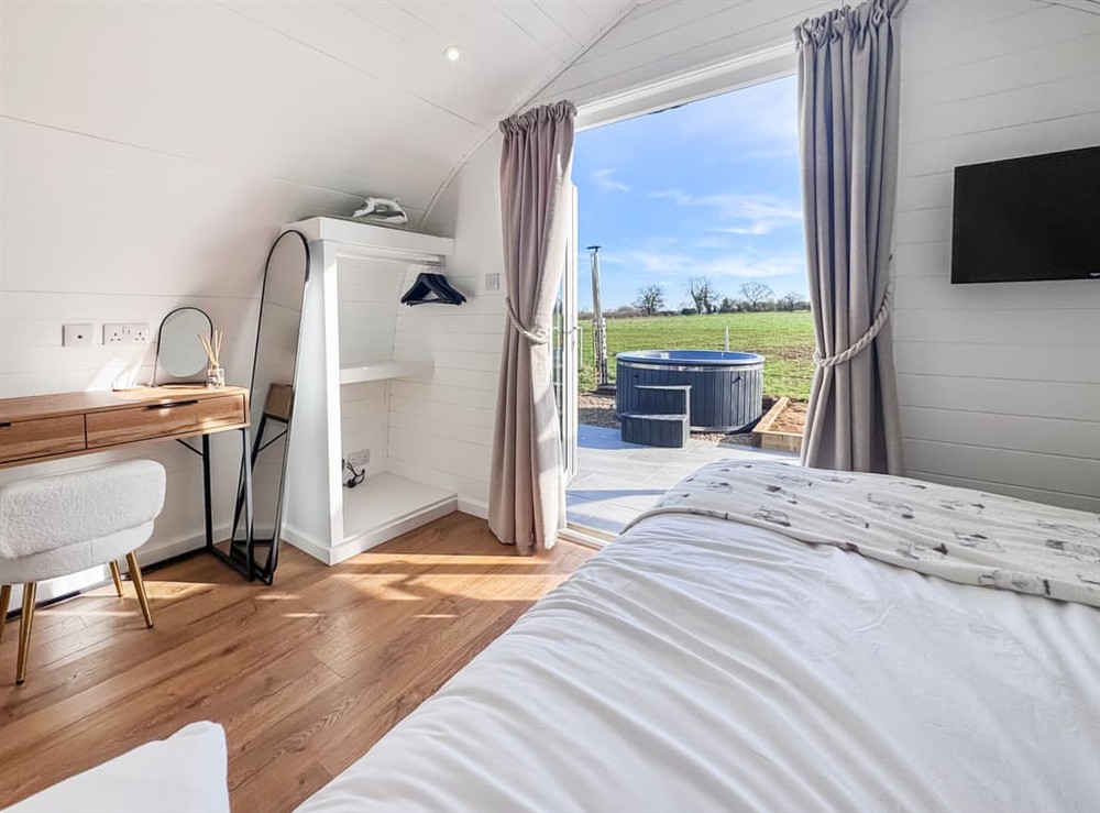 Bedroom at River Meadow Retreat in Hilgay, Norfolk