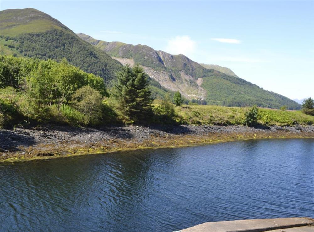 Breath-taking scenery at River Mill House in Ballachulish, near Fort William, Argyll