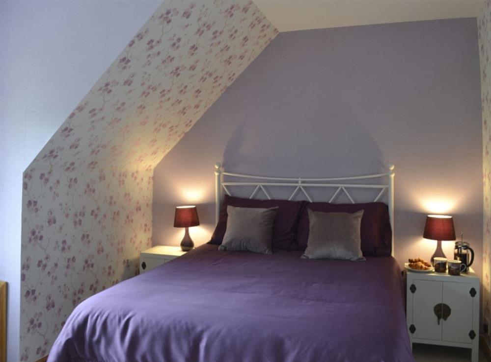 Elegant bedroom at River Mill House in Ballachulish, near Fort William, Argyll