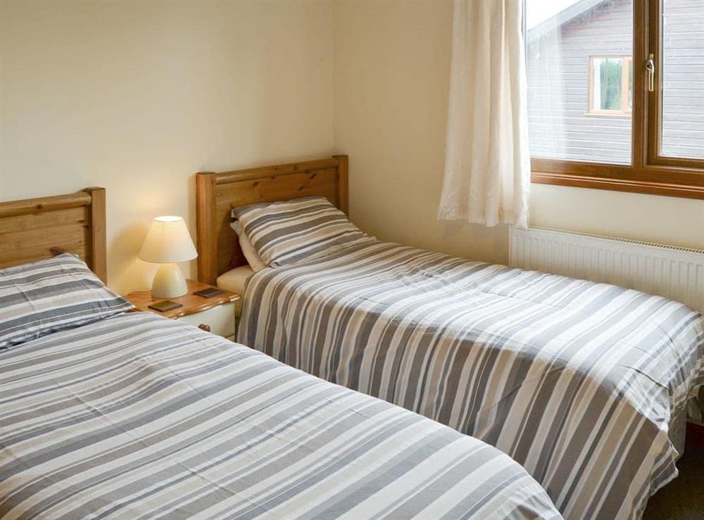 Comfortable twin bedroom at River Rest in Brundall, Norfolk
