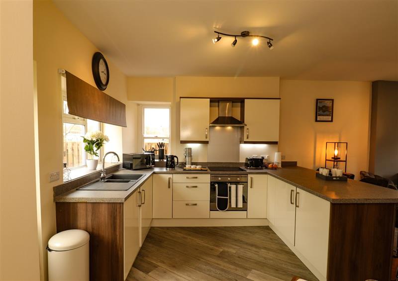 This is the kitchen at River View 2 Bridge Street, Cockermouth
