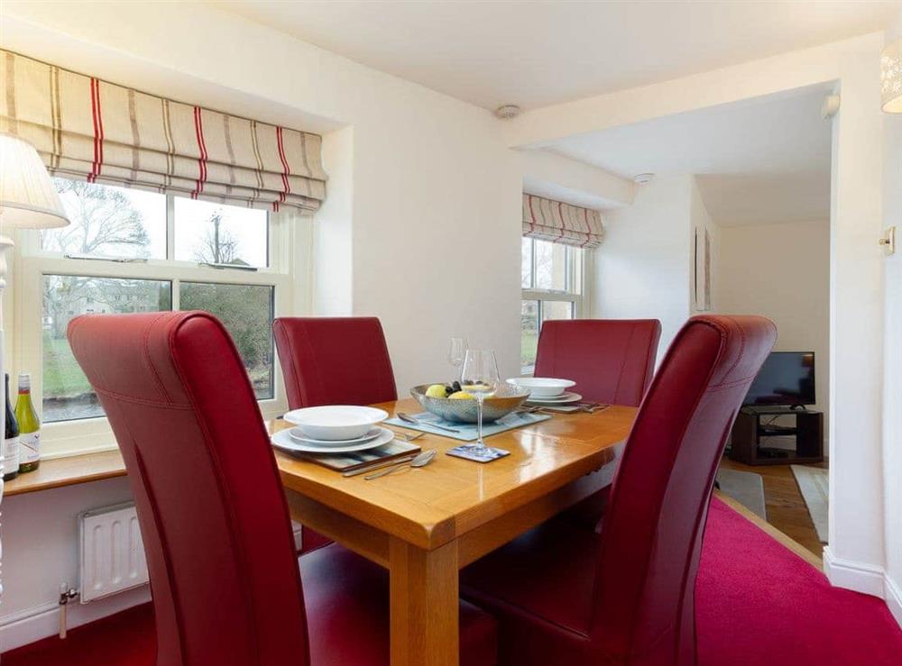 Dining room at River View Cottage in Gargrave, near Skipton, Yorkshire, North Yorkshire