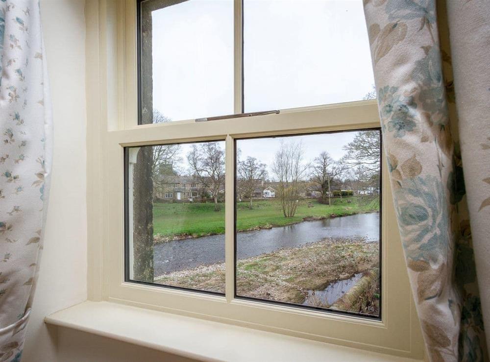 View from double bedroom at River View Cottage in Gargrave, near Skipton, Yorkshire, North Yorkshire