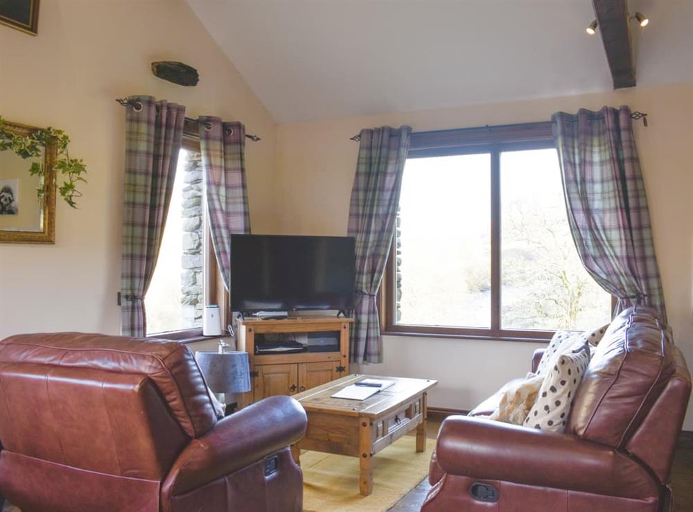 Living area at River View Cottage in Near Tebay, Cumbria
