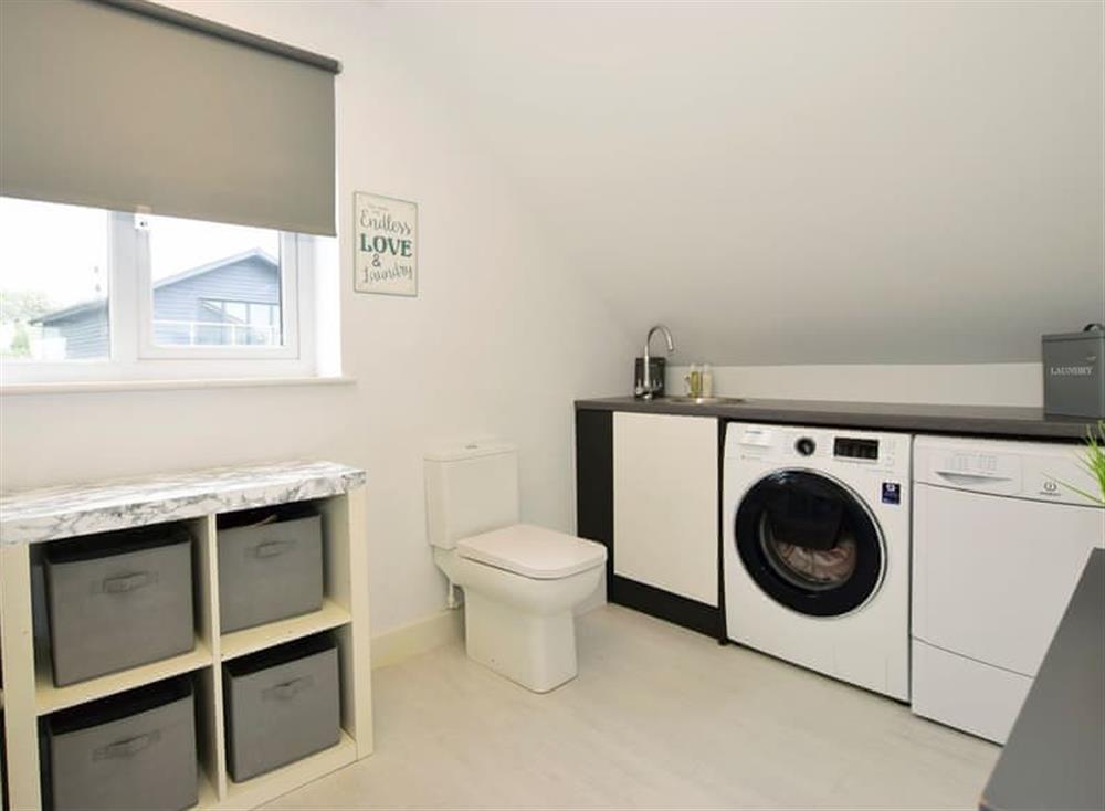 Utility room at River View in East Cowes, Isle of Wight
