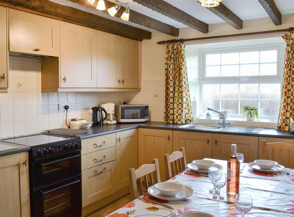 Charming, well equipped kitchen/ dining room at River View in Frosterley, Durham