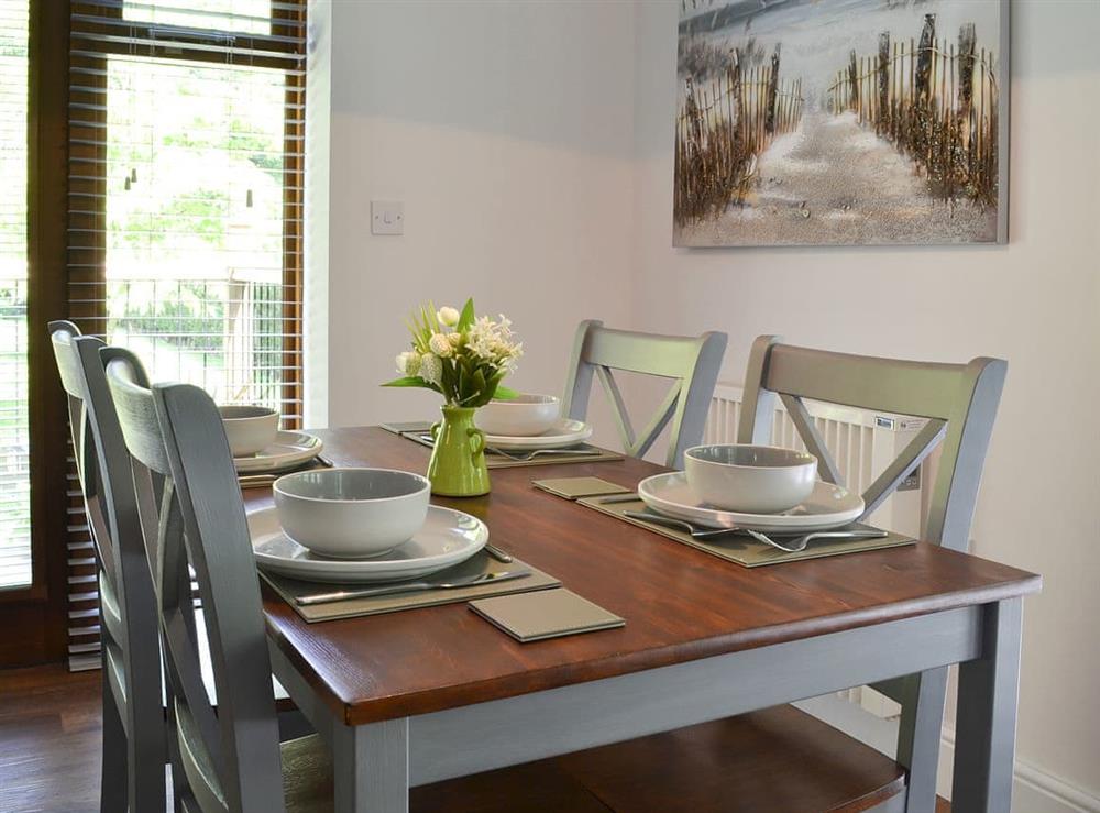 Dining Area at River View Lodge in Wymondham, Norfolk