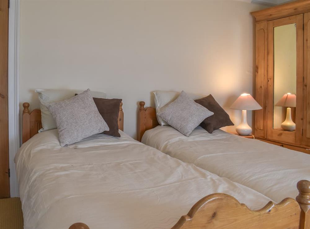 Twin bedroom at River View in Saltash, Cornwall