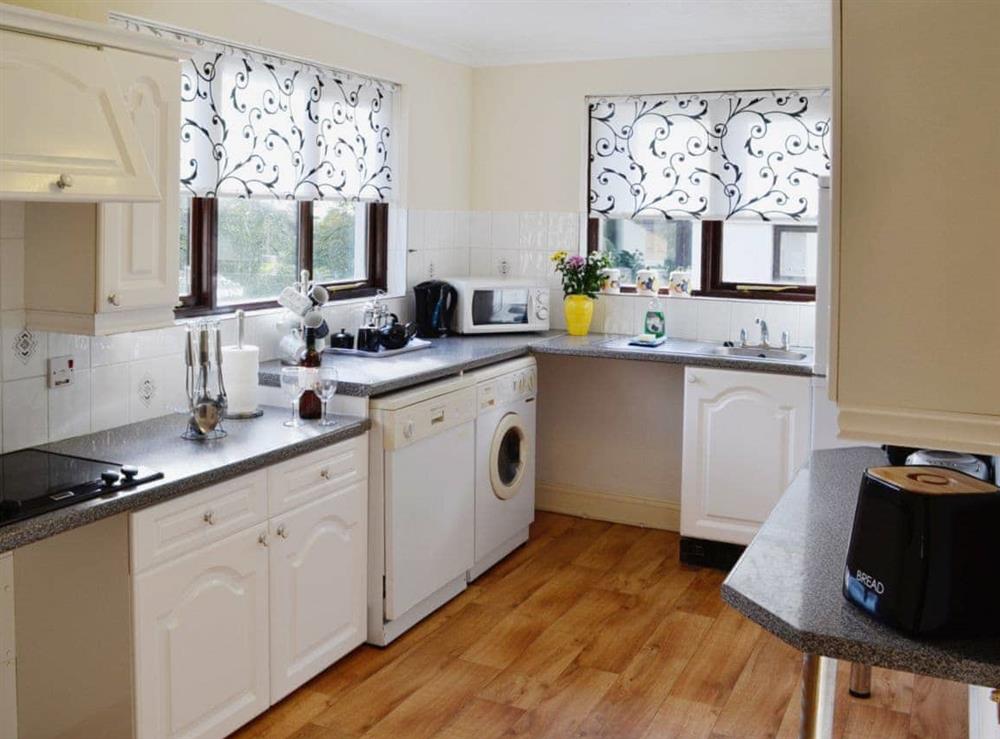 Kitchen at River View Villa in Liskeard, Cornwall