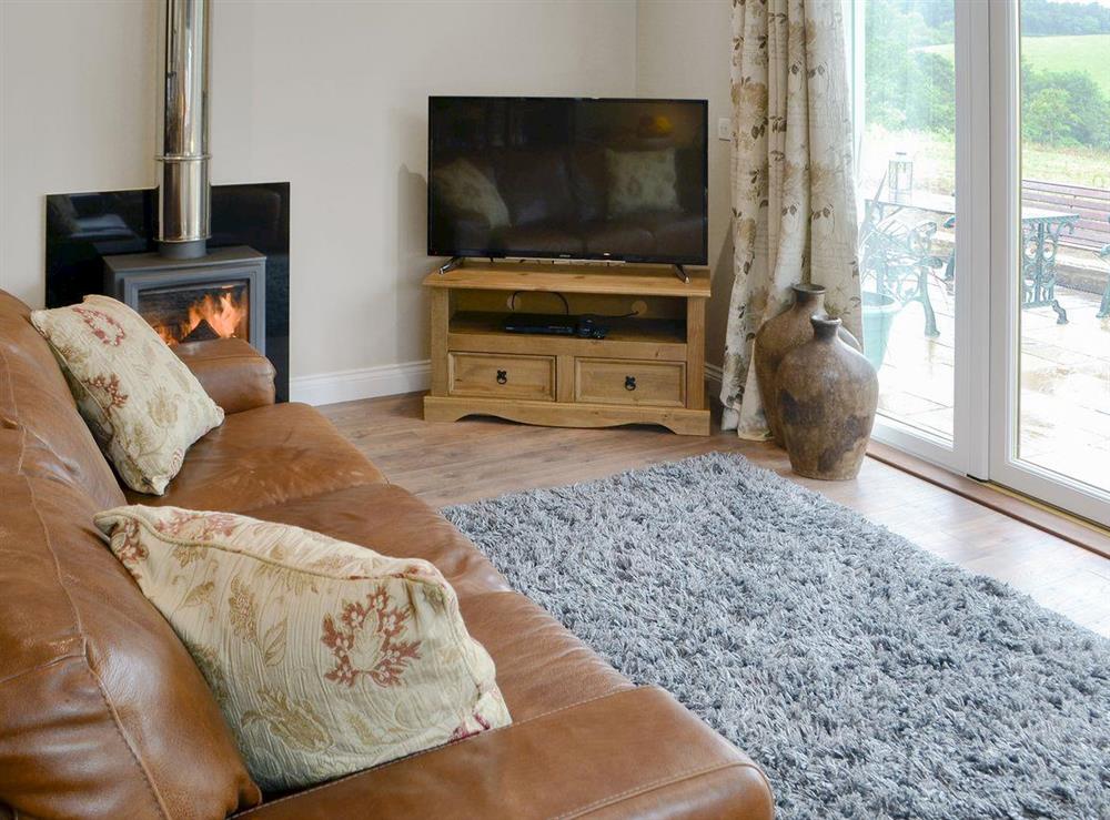 Comfortable living area at River View in Warkworth, near Amble, Northumberland