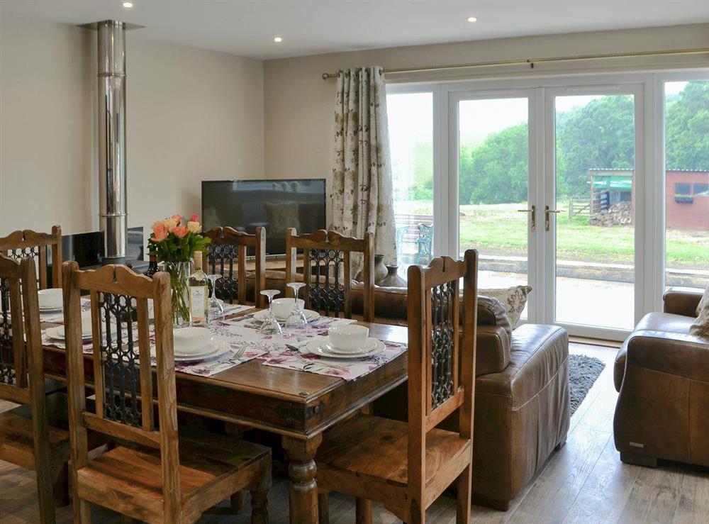 Delightful open plan living space at River View in Warkworth, near Amble, Northumberland