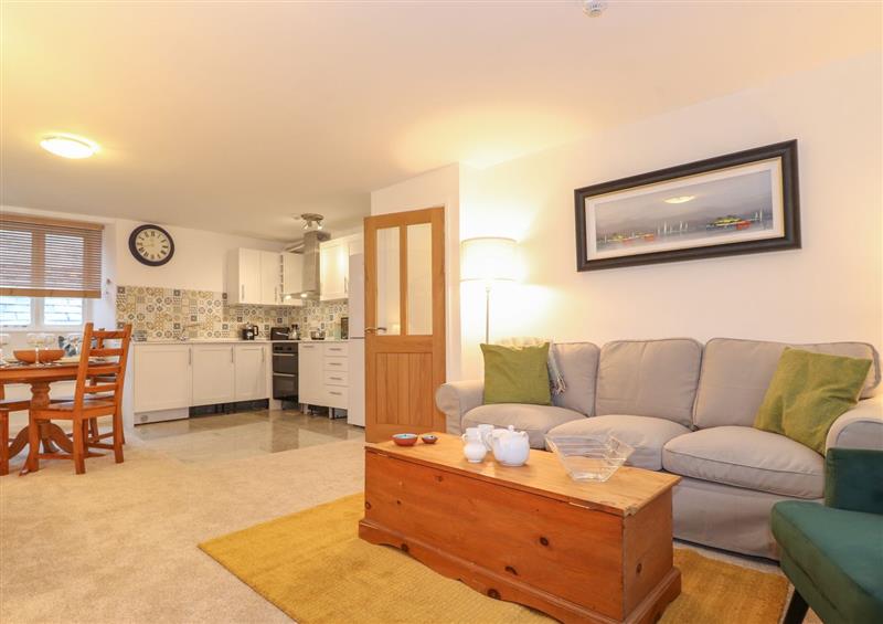 Relax in the living area at River Walk, Kendal