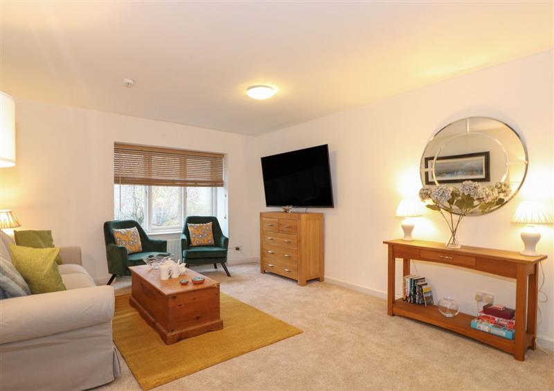 The living area at River Walk, Kendal