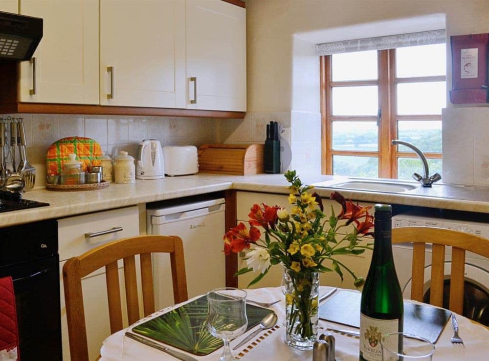 Kitchen/diner at River Wye View Cottage in Symonds Yat, Ross-on-Wye, Herefordshire