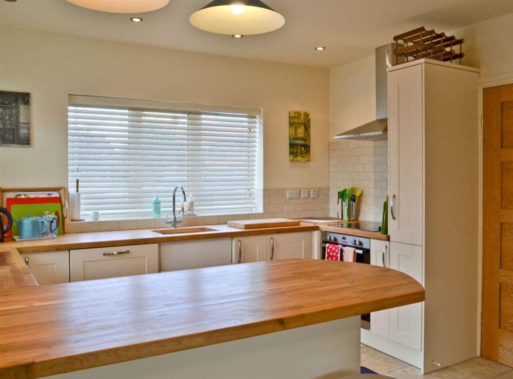 Kitchen at Riverbank Cottage in Althorpe, near Scunthorpe, South Humberside