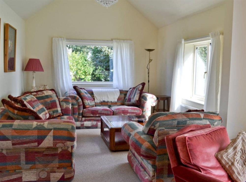 Living room at Riverbank Cottage in Althorpe, near Scunthorpe, South Humberside
