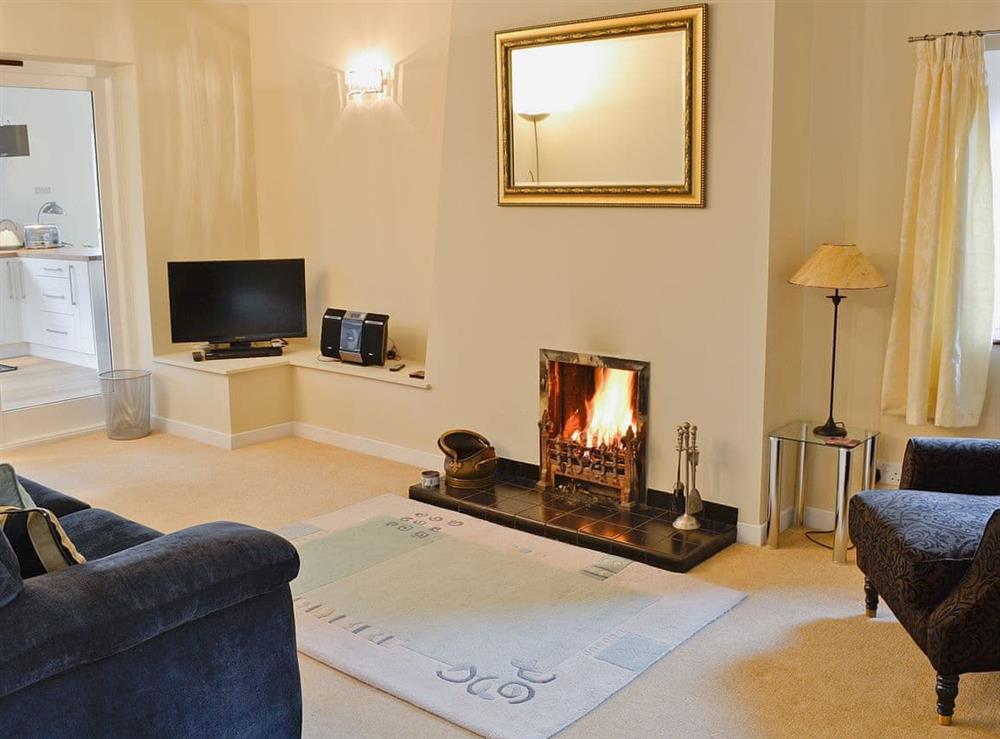 Living room at Riverbank Cottage in Pooley Bridge, Ullswater, Cumbria