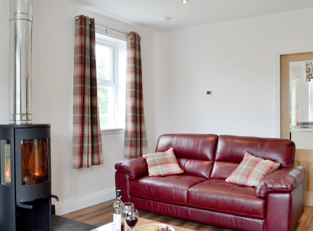 Well furnished living room at Riverbank in Gatehouse of Fleet, near Castle Douglas, Dumfries and Galloway, Kirkcudbrightshire