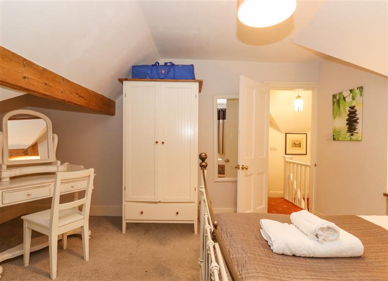 One of the 2 bedrooms at Riverbank, Grasmere