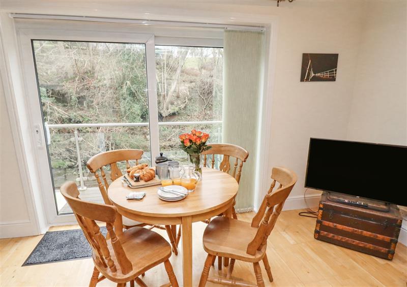 Enjoy the living room at Riverbank View, Grosmont