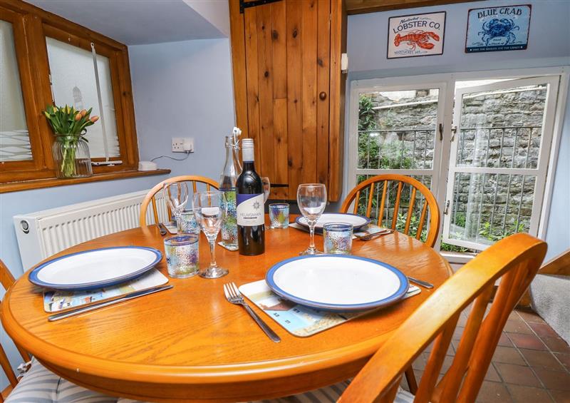 Dining room at Riverdance Cottage, Lyme Regis