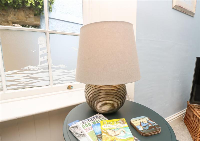 This is the living room at Riverdance Cottage, Lyme Regis