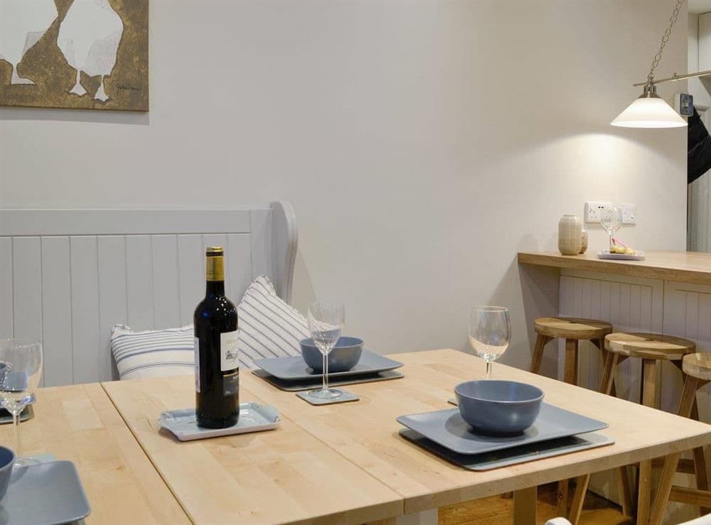 Convenient dining area within kitchen at Riverholme in Bassenthwaite, near Keswick, Cumbria