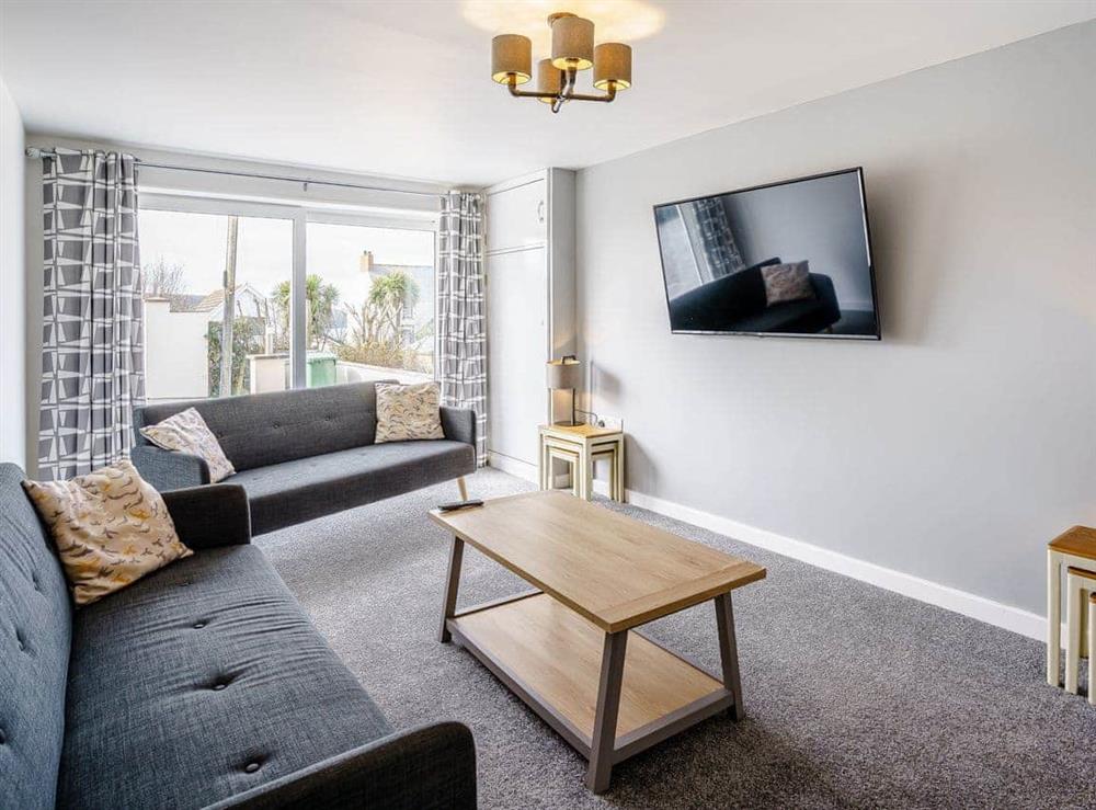 Living room at Rivers Mouth in Gwbert, Cardigan Bay, Dyfed