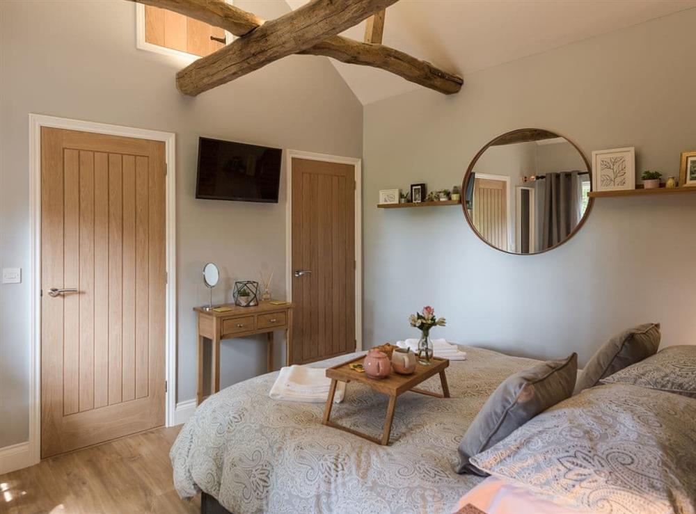 Double bedroom at Rivers Rest in Oxnead, near Norwich, Norfolk