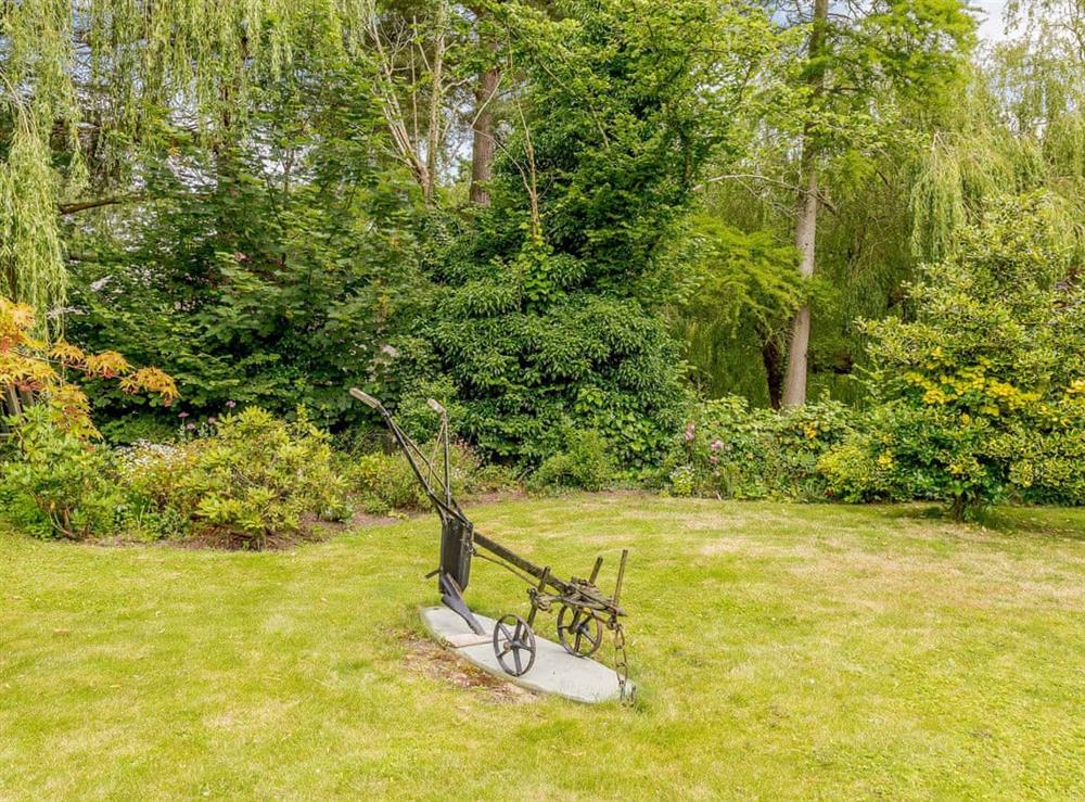 Garden at Riversdale Cottage in Irstead, near Wroxham, Norfolk