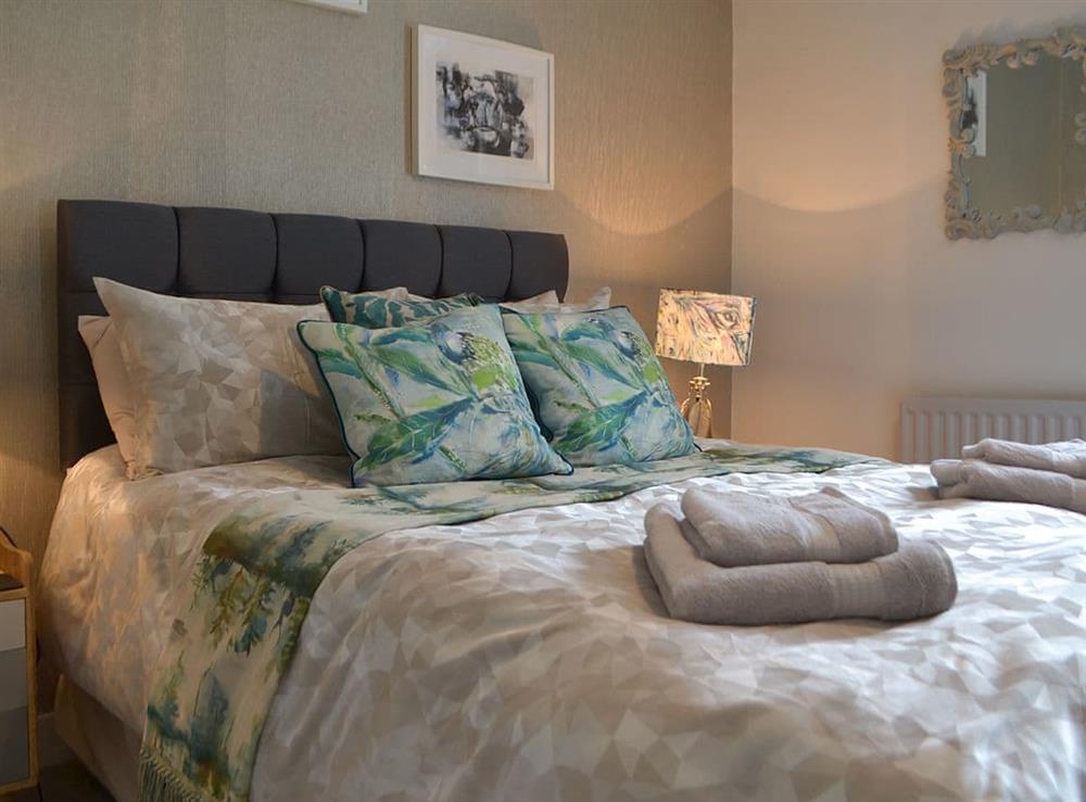 Welcoming double bedroom at Riversdale in White Bridge, near Grasmere, Cumbria