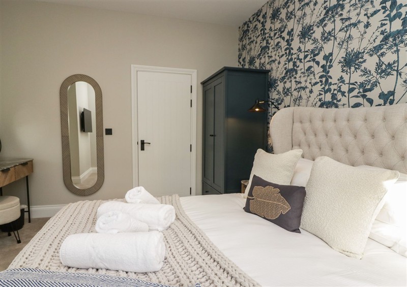 One of the 7 bedrooms at Riverside, Ambleside