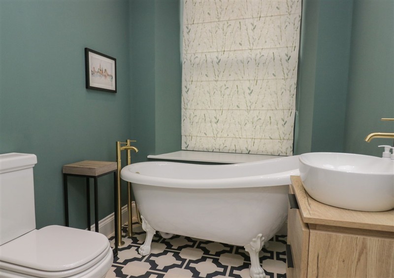 The bathroom at Riverside, Ambleside