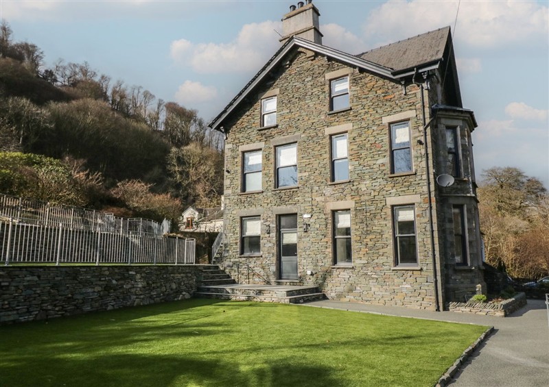 The setting at Riverside, Ambleside