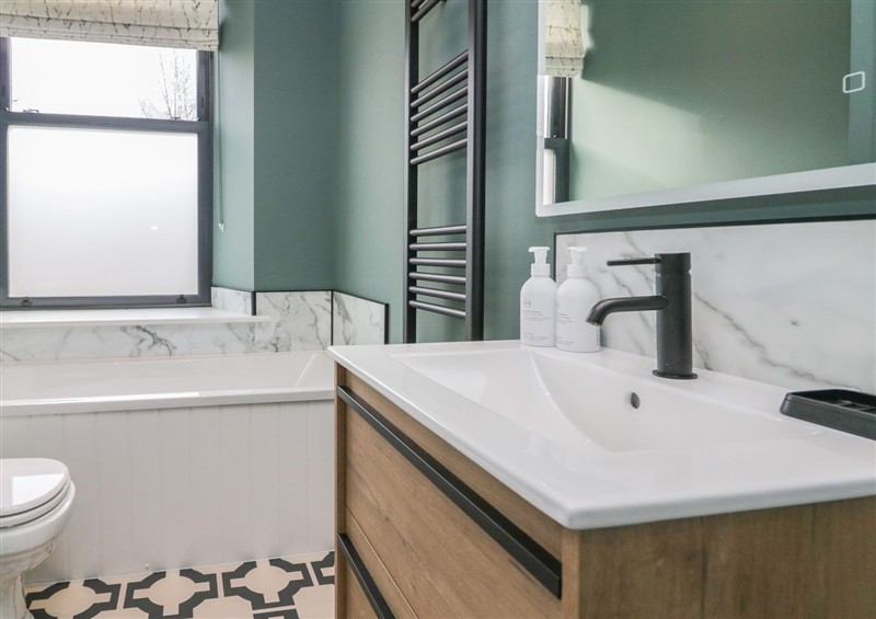 This is the bathroom at Riverside, Ambleside