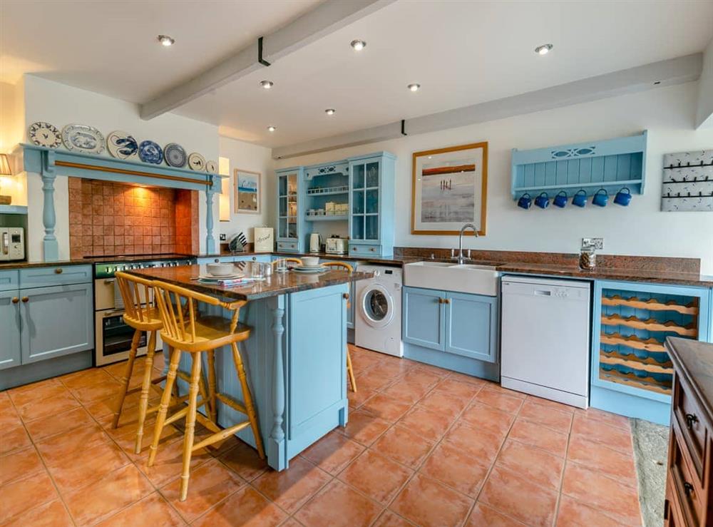 Kitchen/diner at Riverside Barn in Newquay, Cornwall