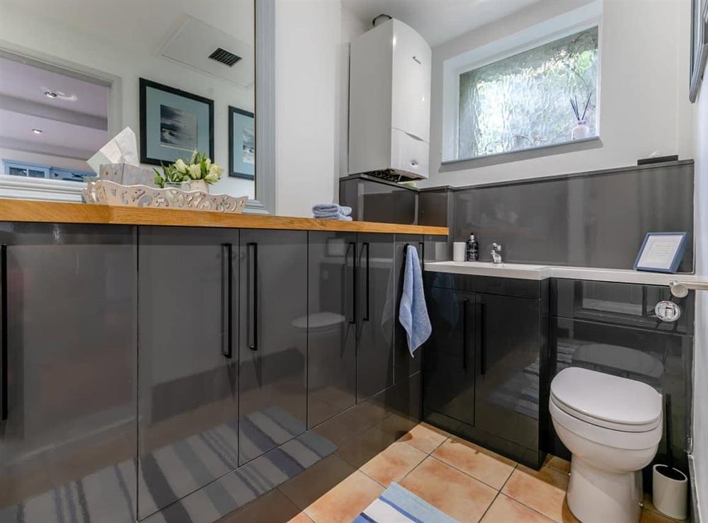 Shower room at Riverside Barn in Newquay, Cornwall