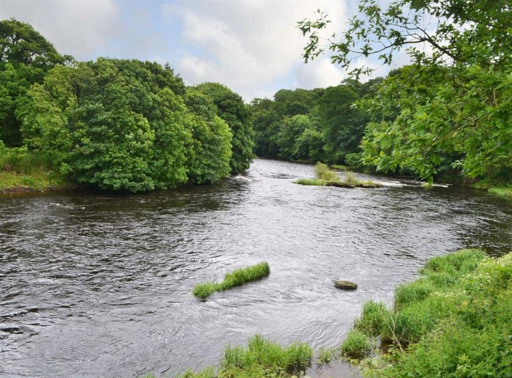 Nearby River Annan renowned for salmon and sea trout