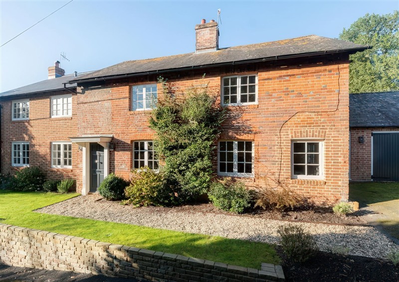 Outside at Riverside Cottage, Axford near Marlborough