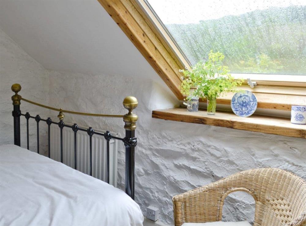 Double bedroom at Riverside Cottage in Betws-y-Coed, Gwynedd