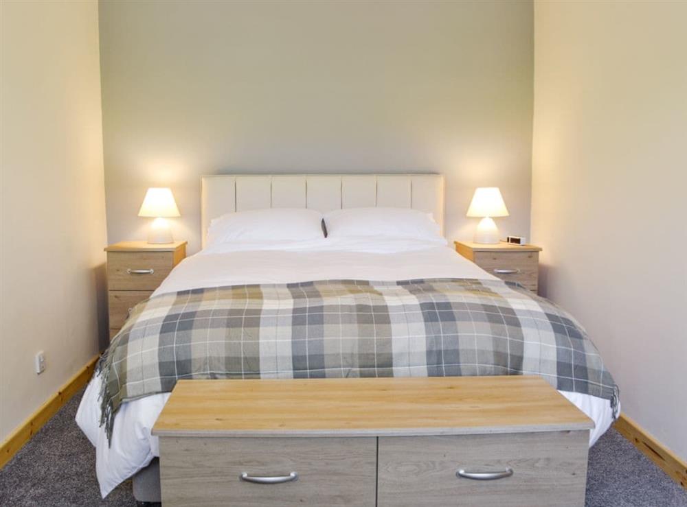 Comfortable double bedroom at Riverside Cottage in Boreland, near Lockerbie, Dumfries and Galloway, Dumfriesshire