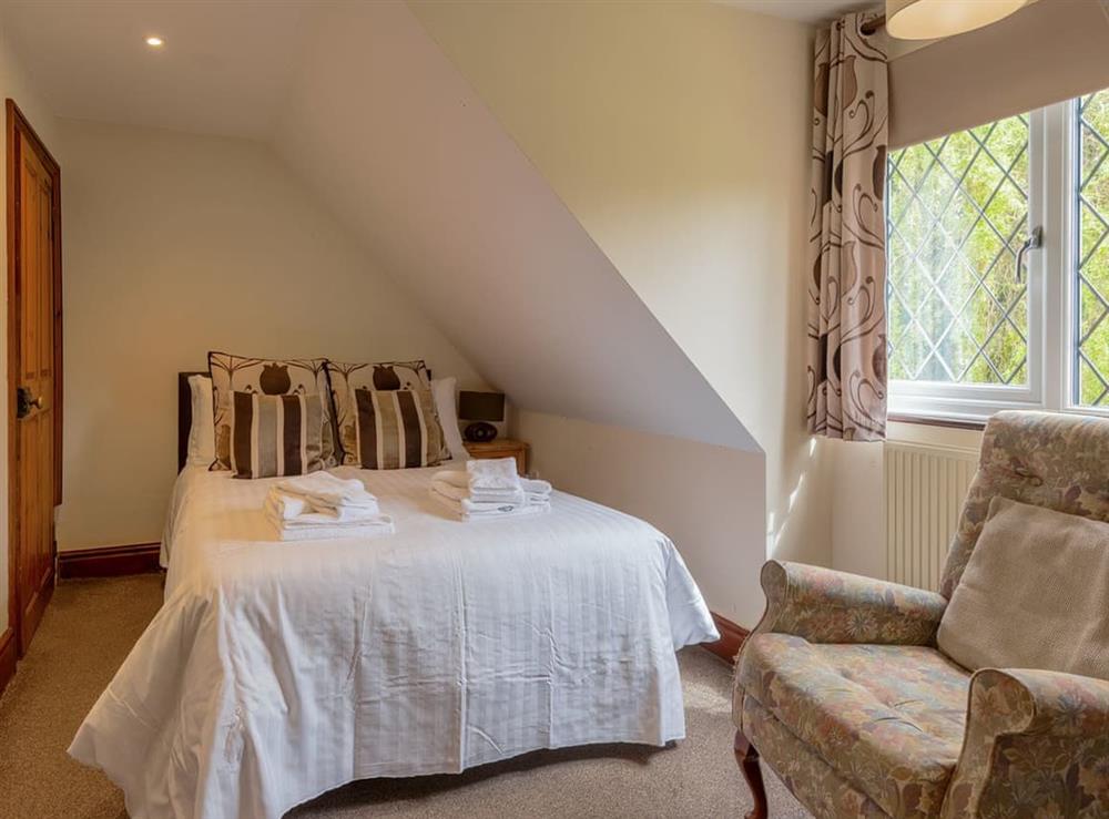 Double bedroom at Riverside Cottage in Brandon, Suffolk