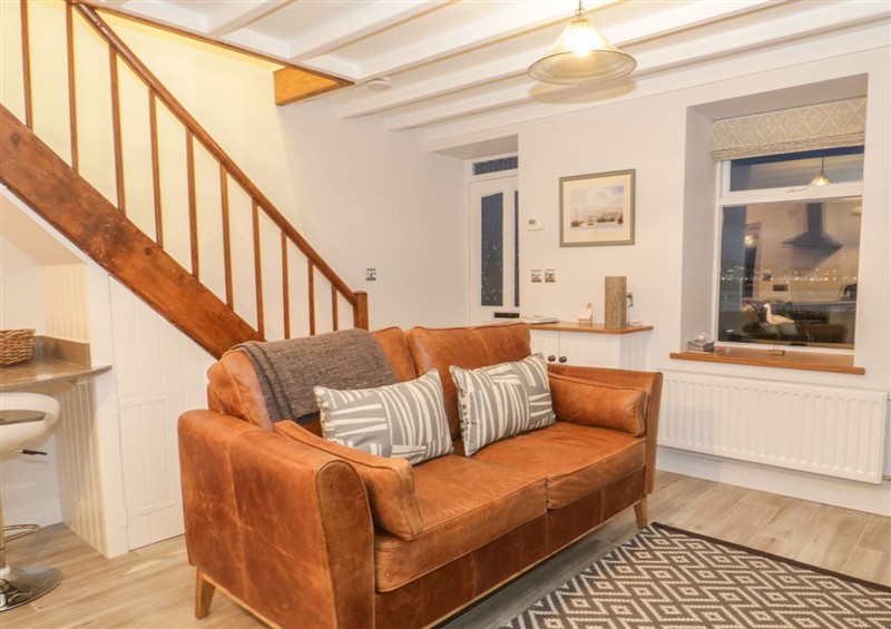 The living room at Riverside Cottage, Conwy