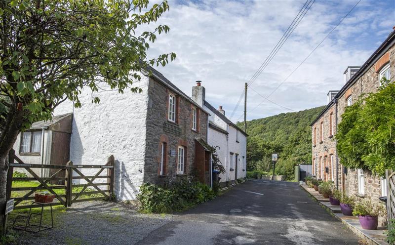 This is Riverside Cottage at Riverside Cottage, Nr Lynton