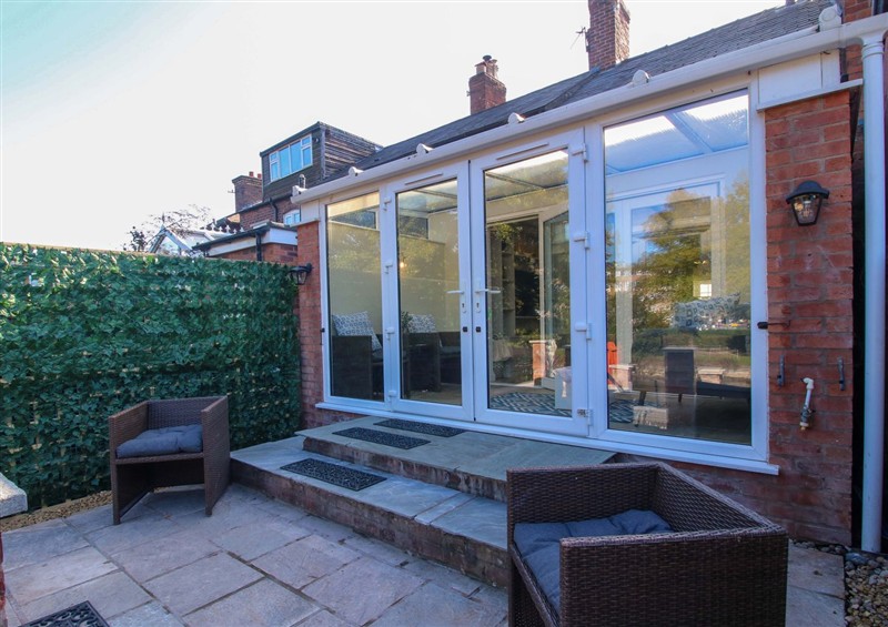 Enjoy a cup of tea on the patio (photo 2) at Riverside Cottage, Shrewsbury