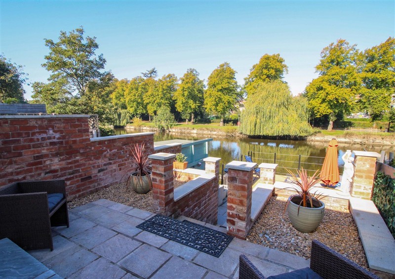 Outside at Riverside Cottage, Shrewsbury