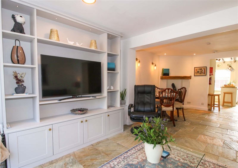 The living area at Riverside Cottage, Shrewsbury