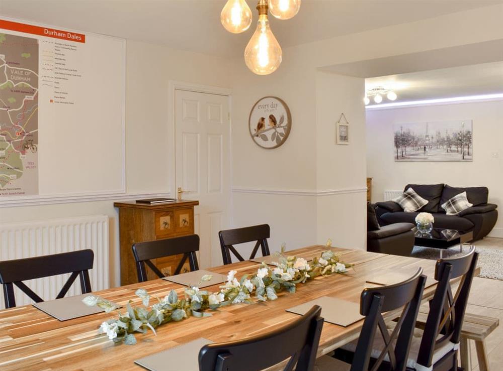 Dining Area at Riverside Cottage in Stanhope, County Durham, England