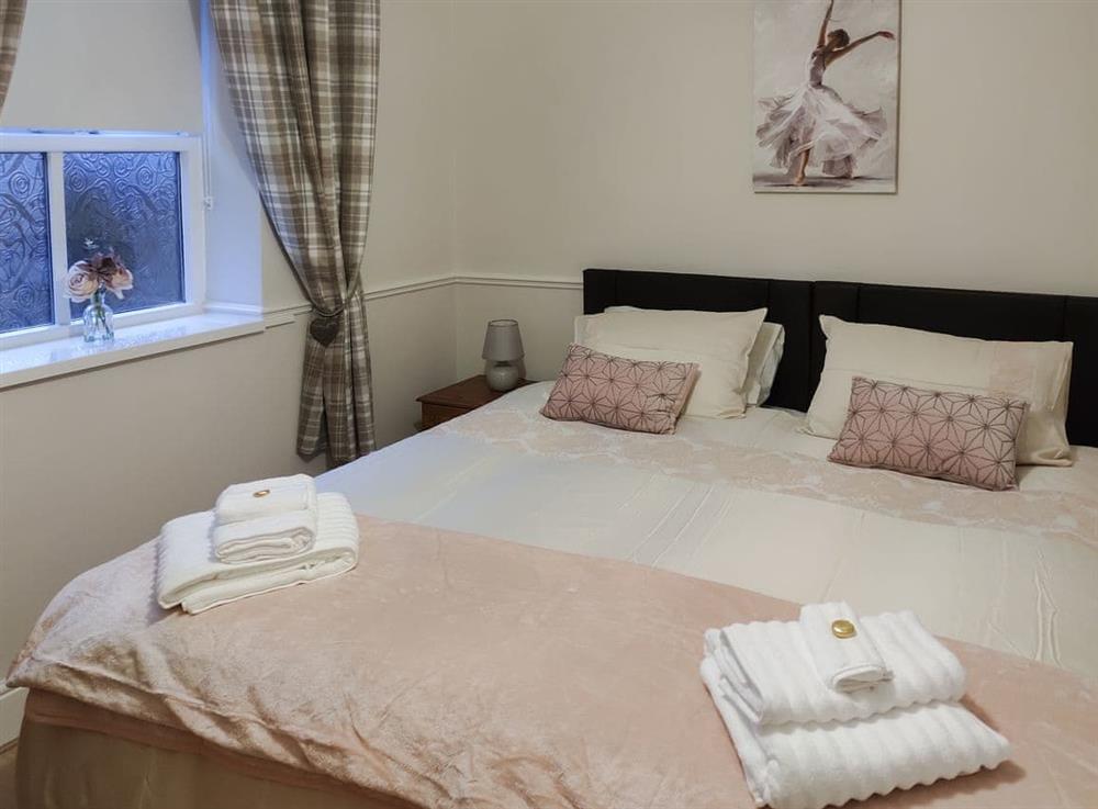 Double bedroom at Riverside Cottage in Stanhope, County Durham, England
